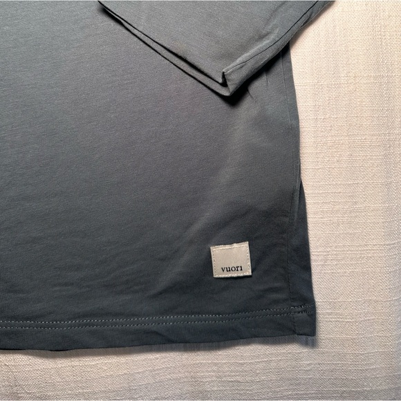 Vuori gray/blue Long Sleeve Top - Picture 2 of 5